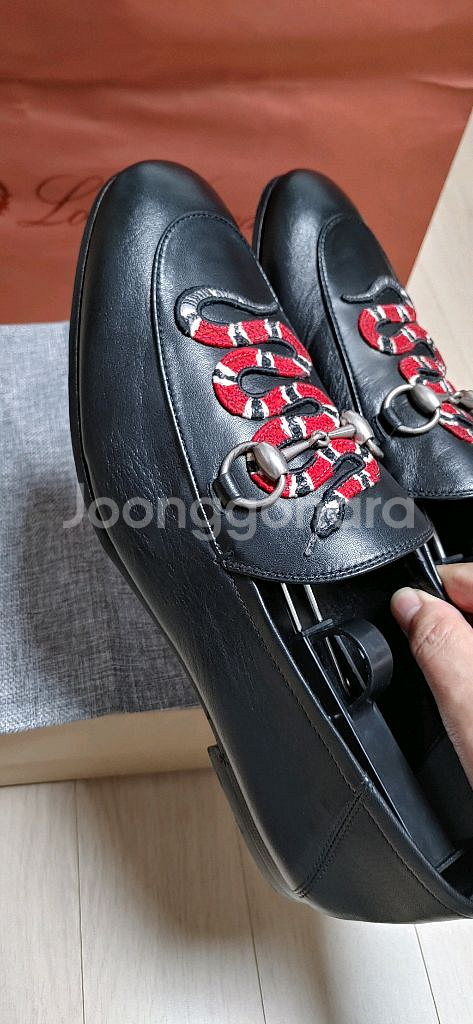 정품)구찌 스네이크 로퍼(270)--7