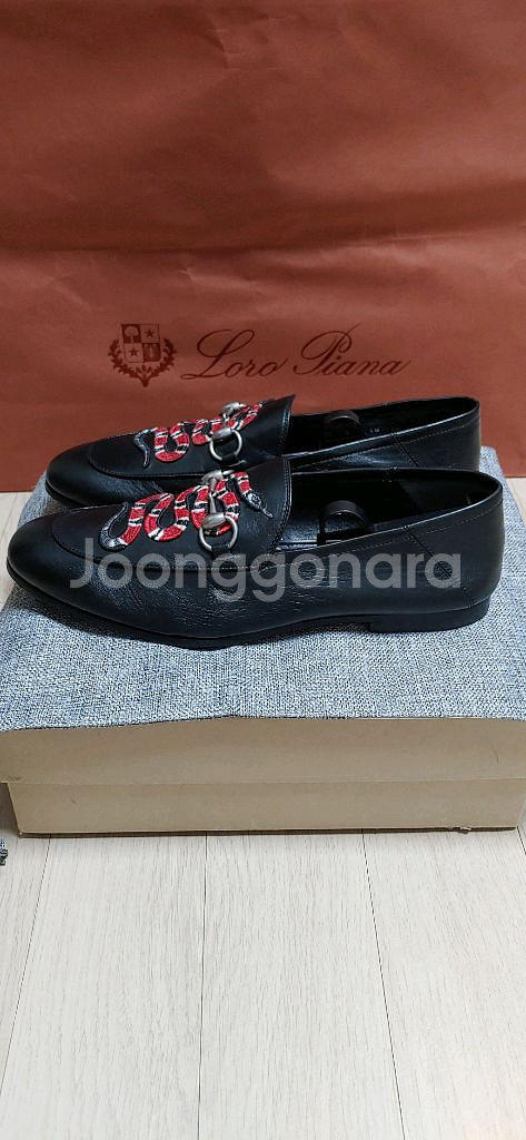 정품)구찌 스네이크 로퍼(270)--2