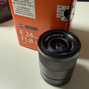 소니 24mm f1.8 (칼이사) sel24f18z.