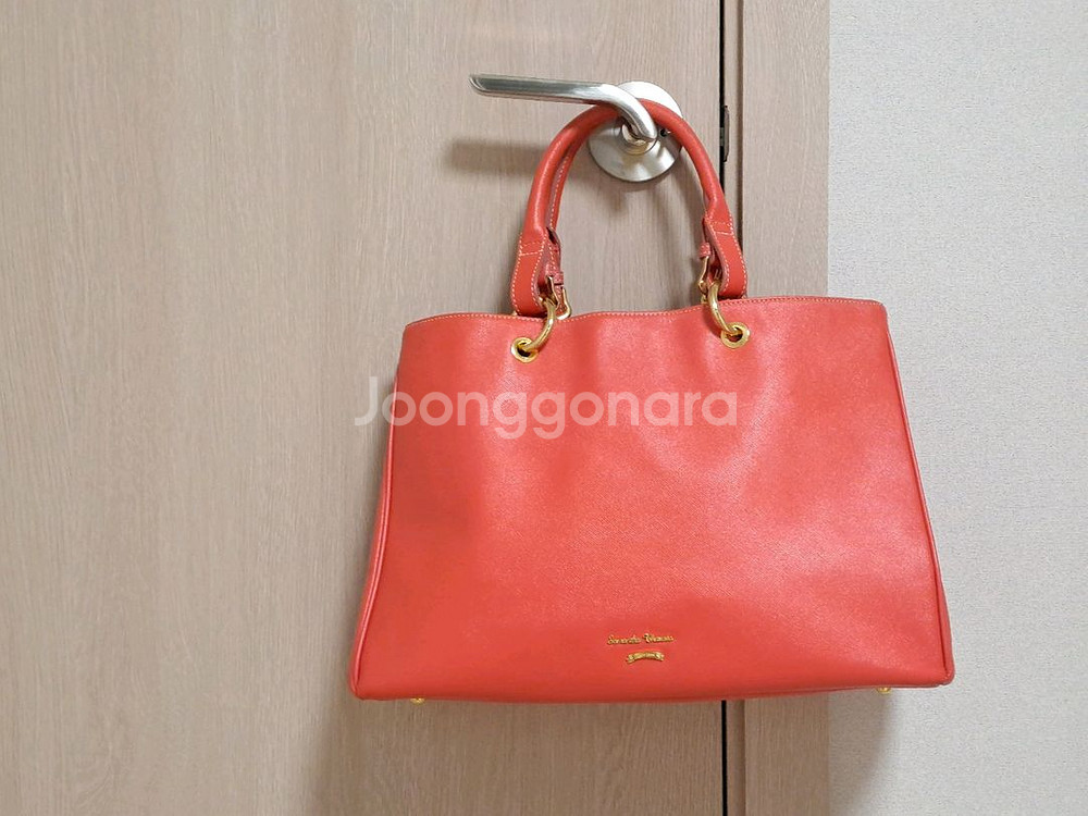 사만다타바사 콜드웰 코랄핑크 숄더백 토트백--2