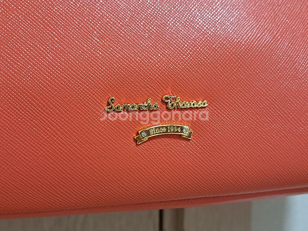 사만다타바사 콜드웰 코랄핑크 숄더백 토트백--3