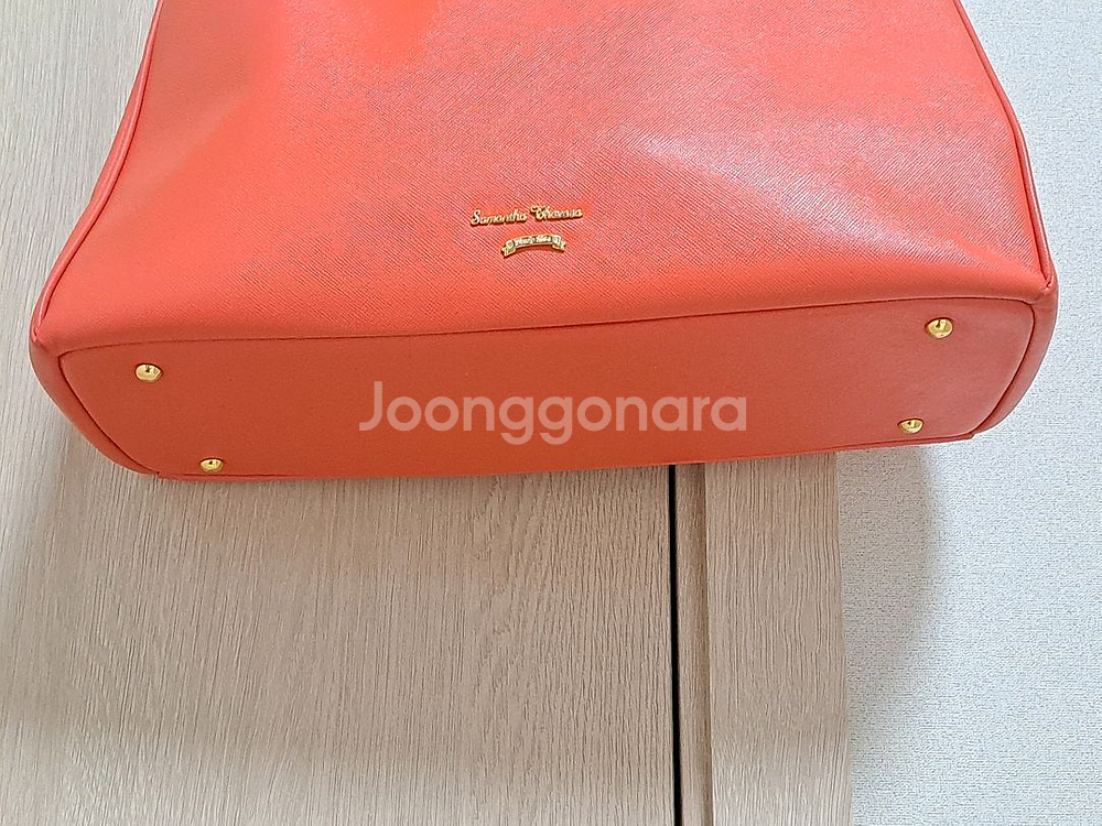 사만다타바사 콜드웰 코랄핑크 숄더백 토트백--4