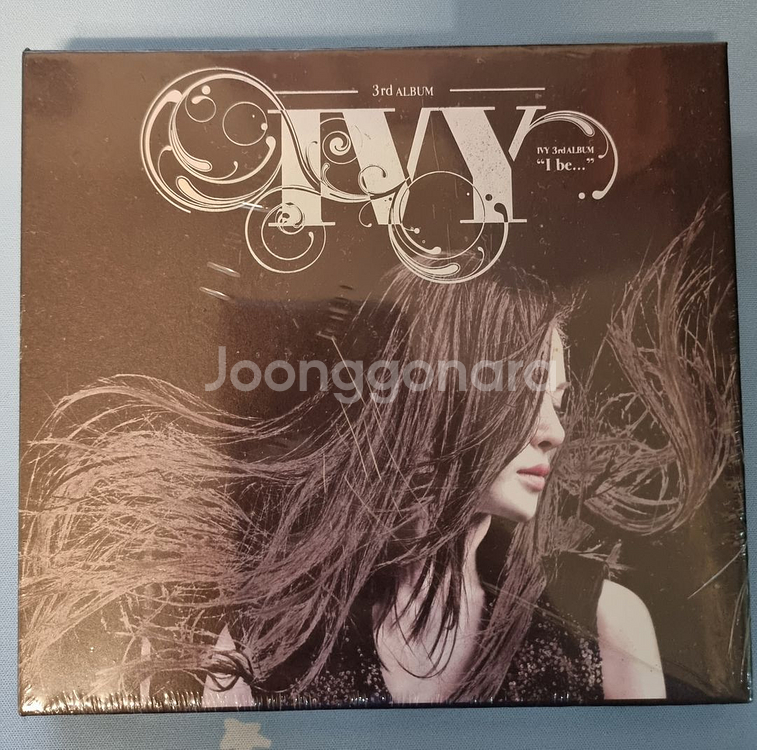 아이비(Ivy) 3집 - I Be...(Black Ver.) 미개봉--0