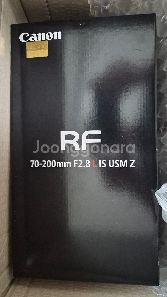 캐논 RF 70-200 F2.8Z 화이트 미개봉 새제품--0