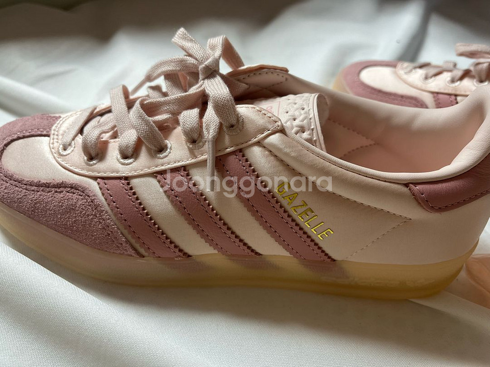아디다스 가젤 인도어 핑크 225--1