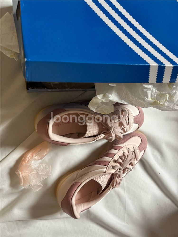 아디다스 가젤 인도어 핑크 225--4