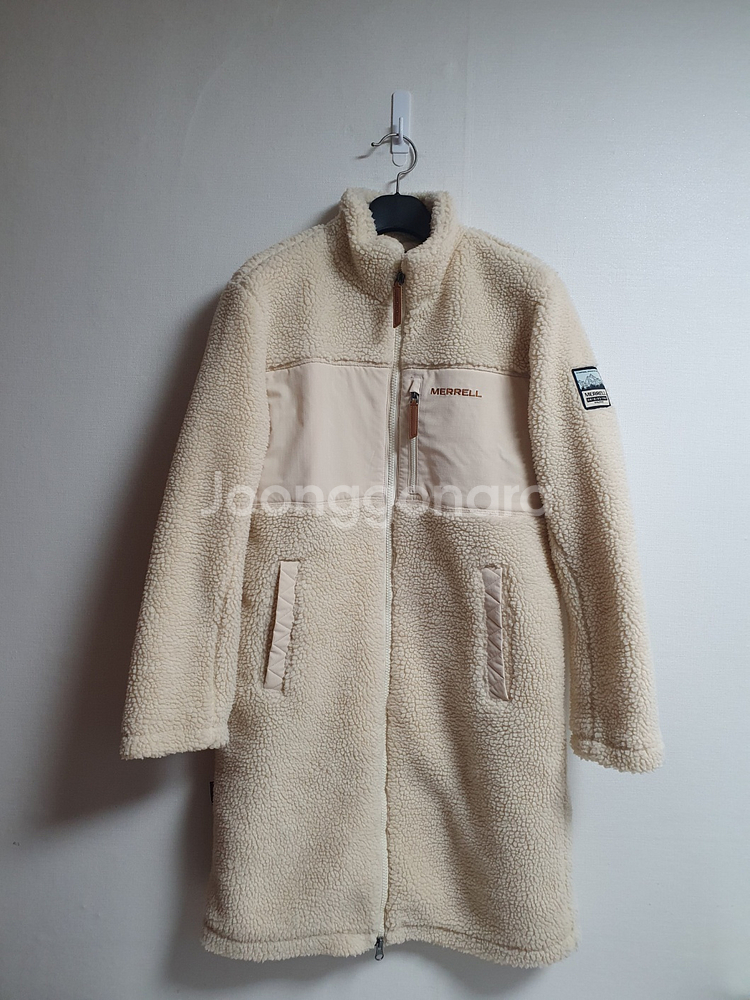 택포가 머렐 자켓 킹스피크 에디션 롱 플리스 아이보리 90--0