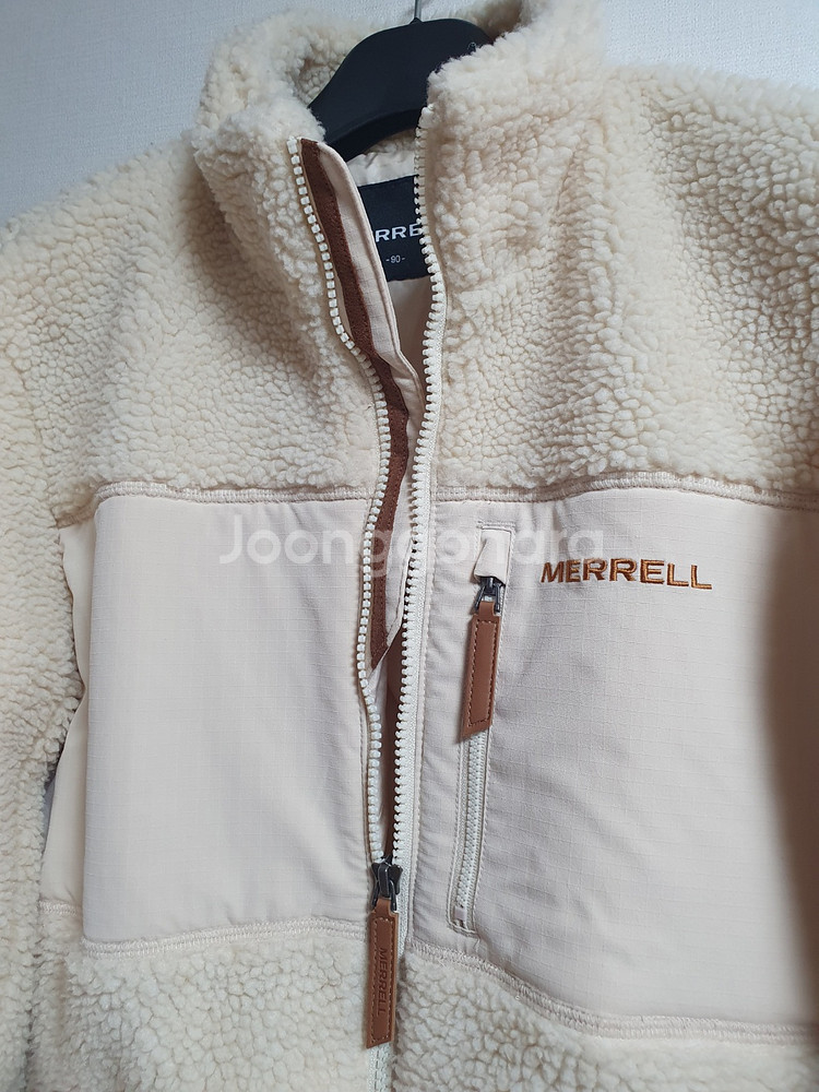 택포가 머렐 자켓 킹스피크 에디션 롱 플리스 아이보리 90--3