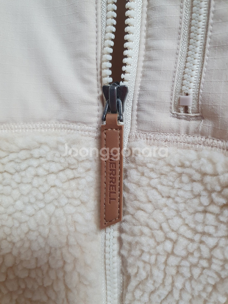 택포가 머렐 자켓 킹스피크 에디션 롱 플리스 아이보리 90--6