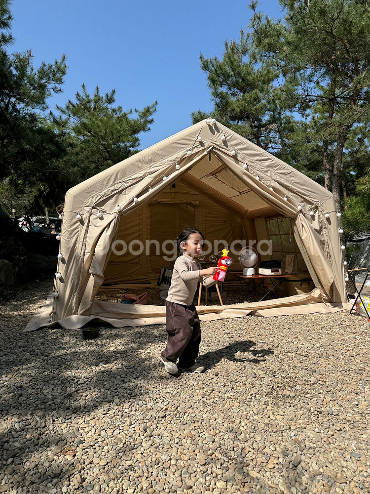 [급처분]쿠디 에어 면텐트 10.0 + 쿠디 쉘터 9.0 판매--4