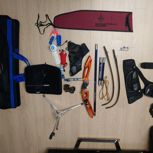 양궁 리커브 풀세트 (성인남성 사용)