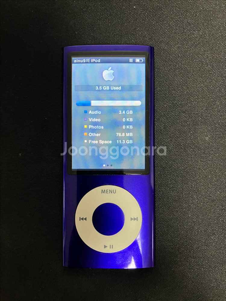 아이팟 나노 5세대 16gb 퍼플--1