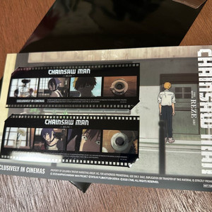 체인소맨 필름세트 레제 카페 1번