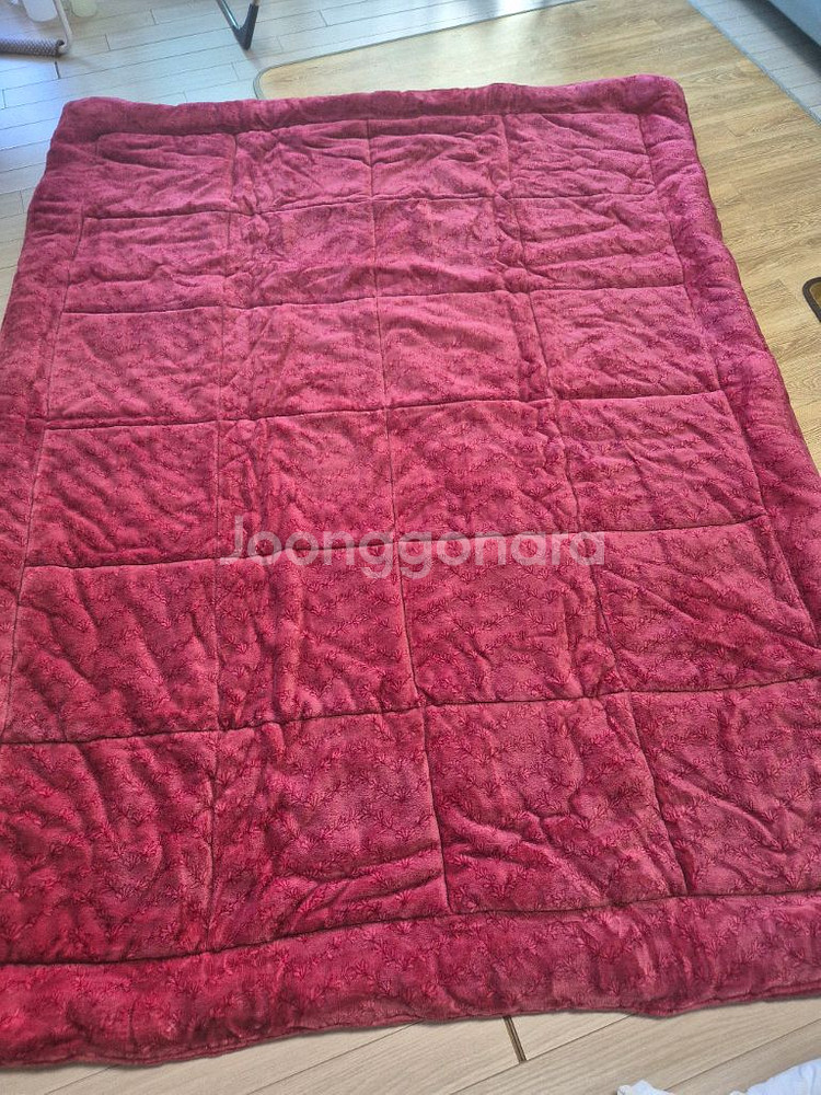 벨벳 이불 토퍼 세트ㅡ대구--3