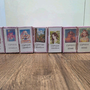 호미호비 보석십자수 30x40 새상품 판매합니다!