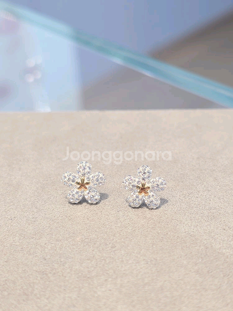 (새상품) 스와로브스키 귀걸이--7