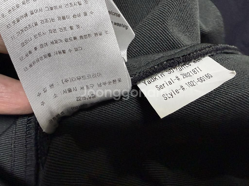 마무트 MAMMUT 등산바지 남성용 34인치--9