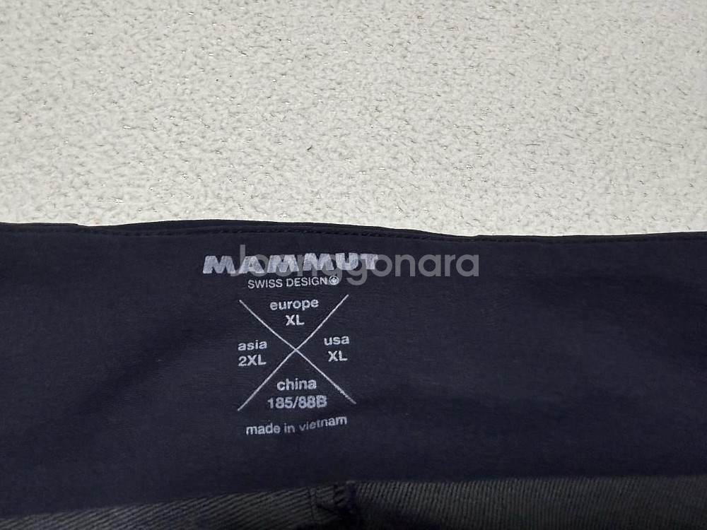 마무트 MAMMUT 등산바지 남성용 34인치--7