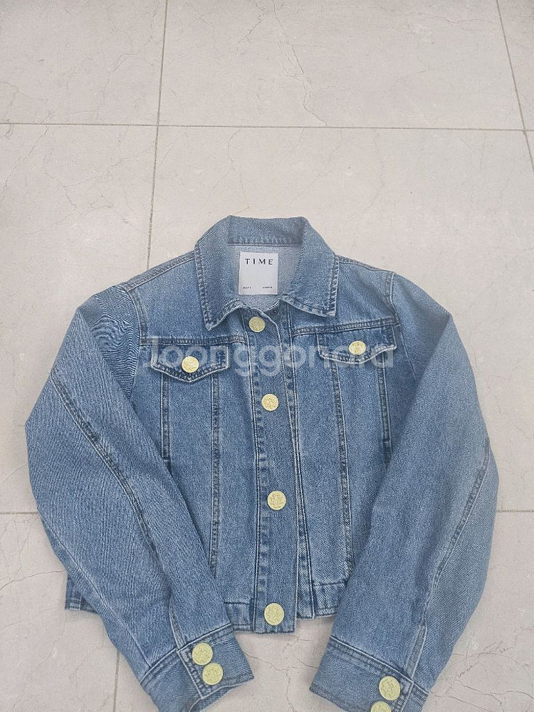 여성 데님 재킷--0