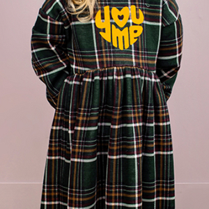 새제품) 여아 기모 원피스 [120/5-6세]