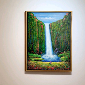 설악산 대승폭포(30호)유화작품