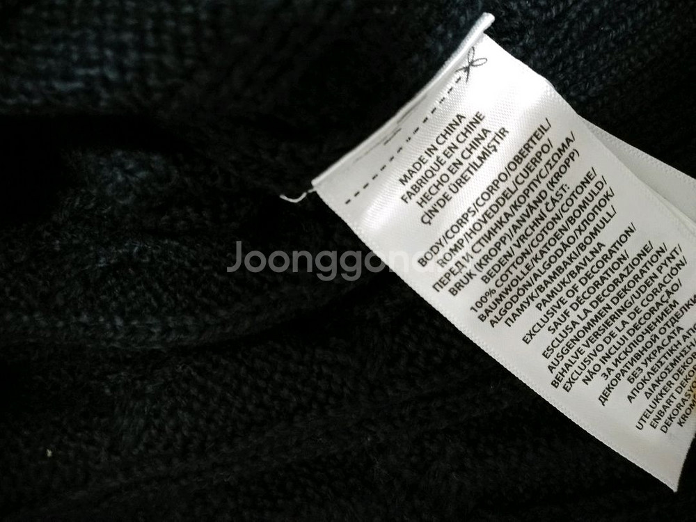 (L)폴로 케이블 꽈배기 니트 맨투맨--3