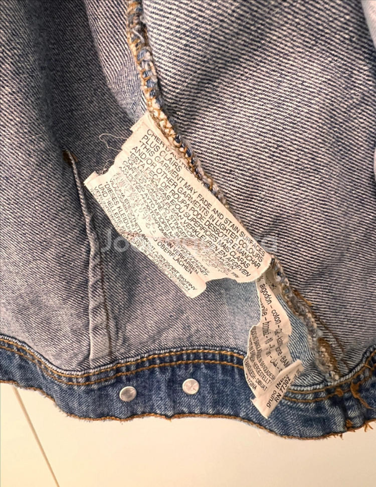 ZARA 자라 데님 자켓--7