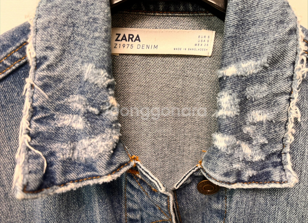 ZARA 자라 데님 자켓--4
