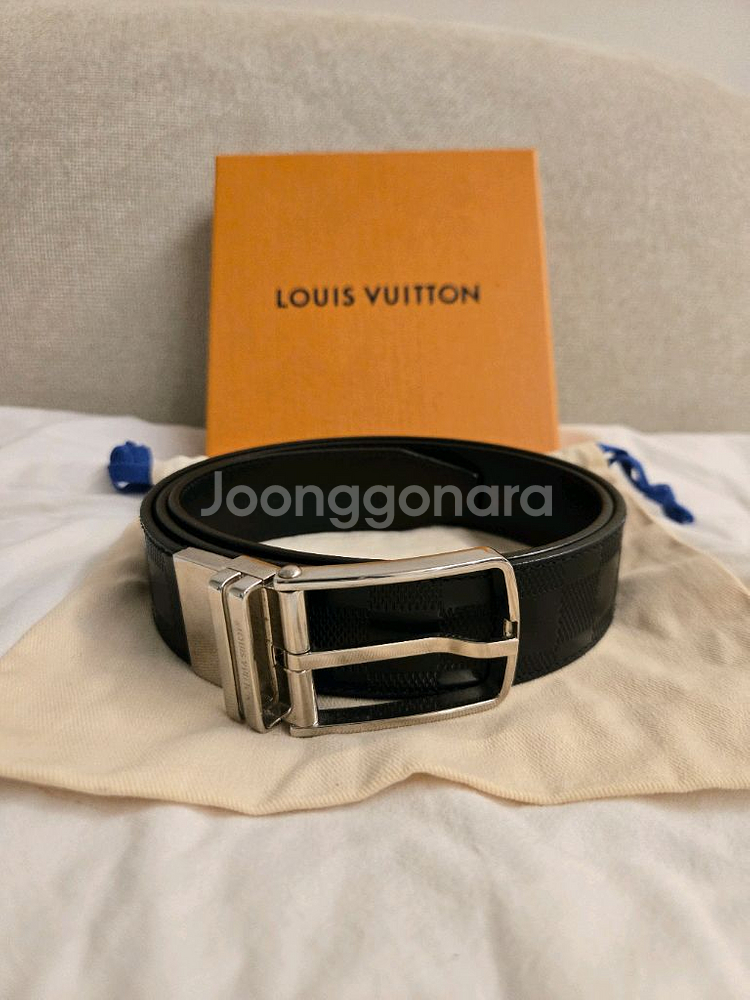 루이비통 다미에 리버서블 벨트 95--0