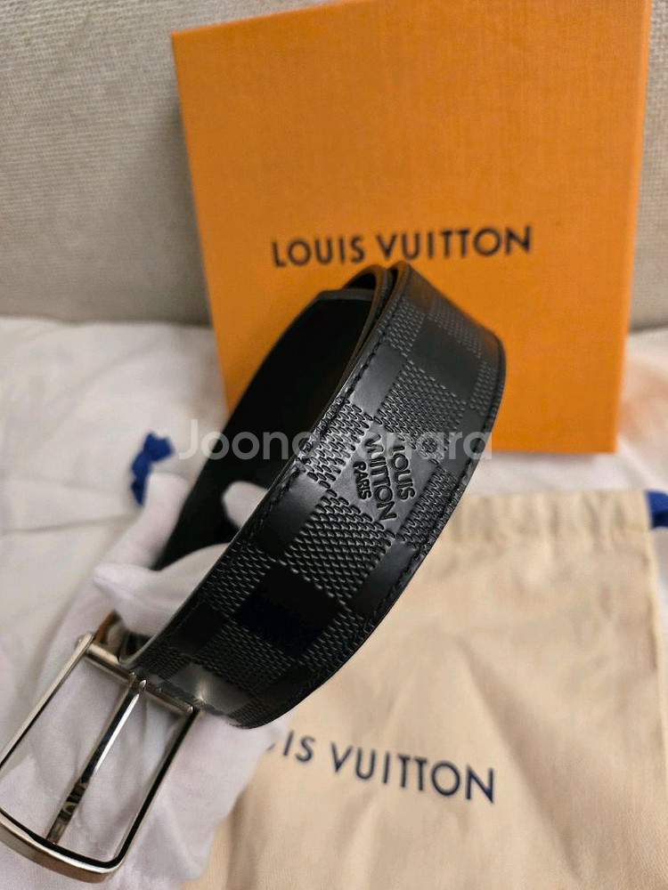 루이비통 다미에 리버서블 벨트 95--2