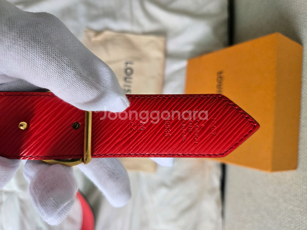 루이비통 서클 리버서블 여성 벨트 80--3