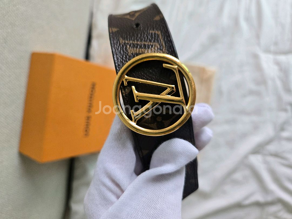 루이비통 서클 리버서블 여성 벨트 80--1