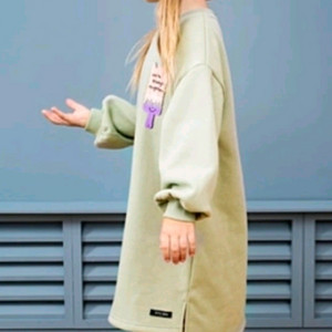 새제품) 여아 기모 원피스 [120/5-6세]