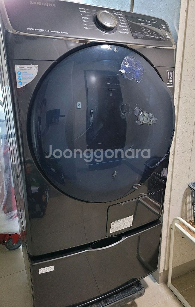 삼성 12KG 드럼세탁기--0