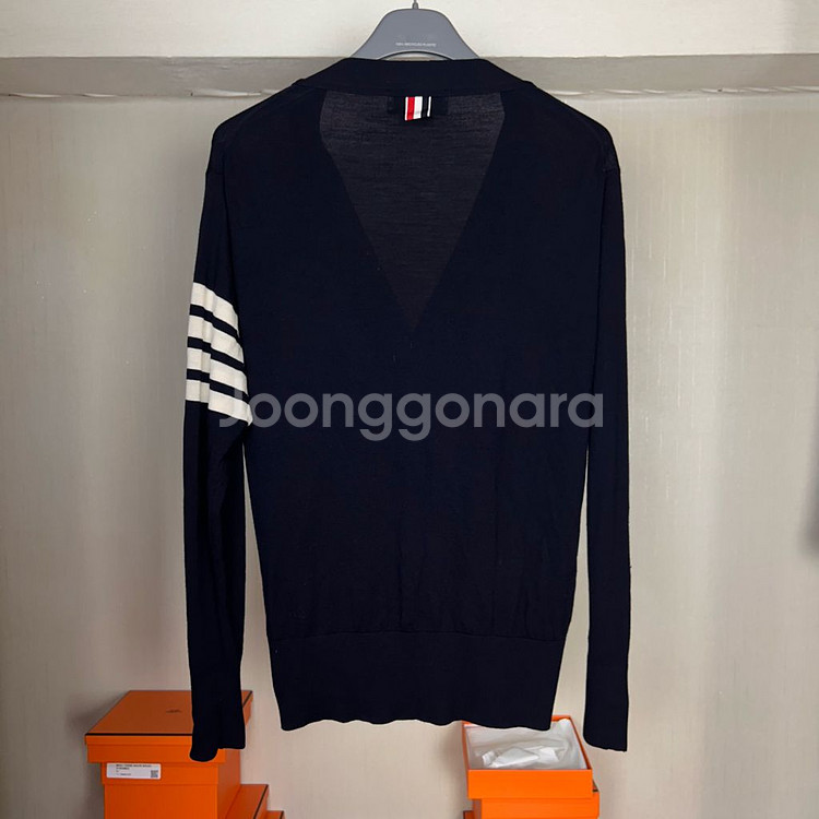 톰브라운 메리노울 가디건 2사이즈--1