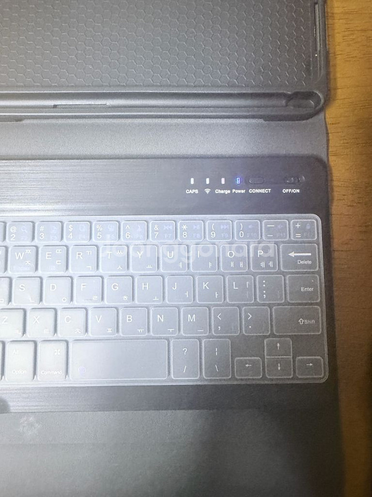 아이패드미니6미니7 A17 Pro 공용 애플펜슬 수납 콤비회전 블루투스 키보드--2