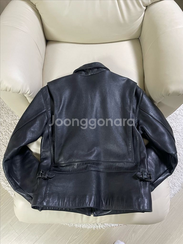 할리데이비슨 카우하이드 싱글 라이더 레더자켓--2