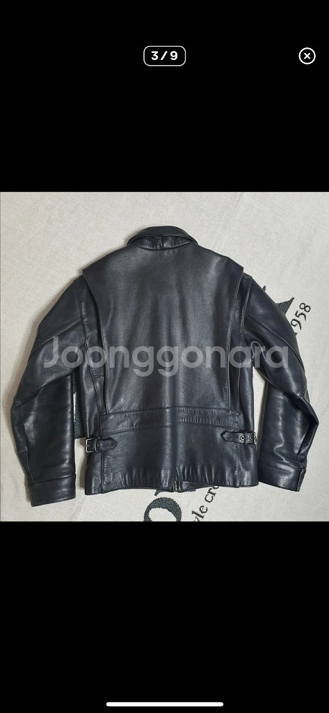 할리데이비슨 카우하이드 싱글 라이더 레더자켓--7