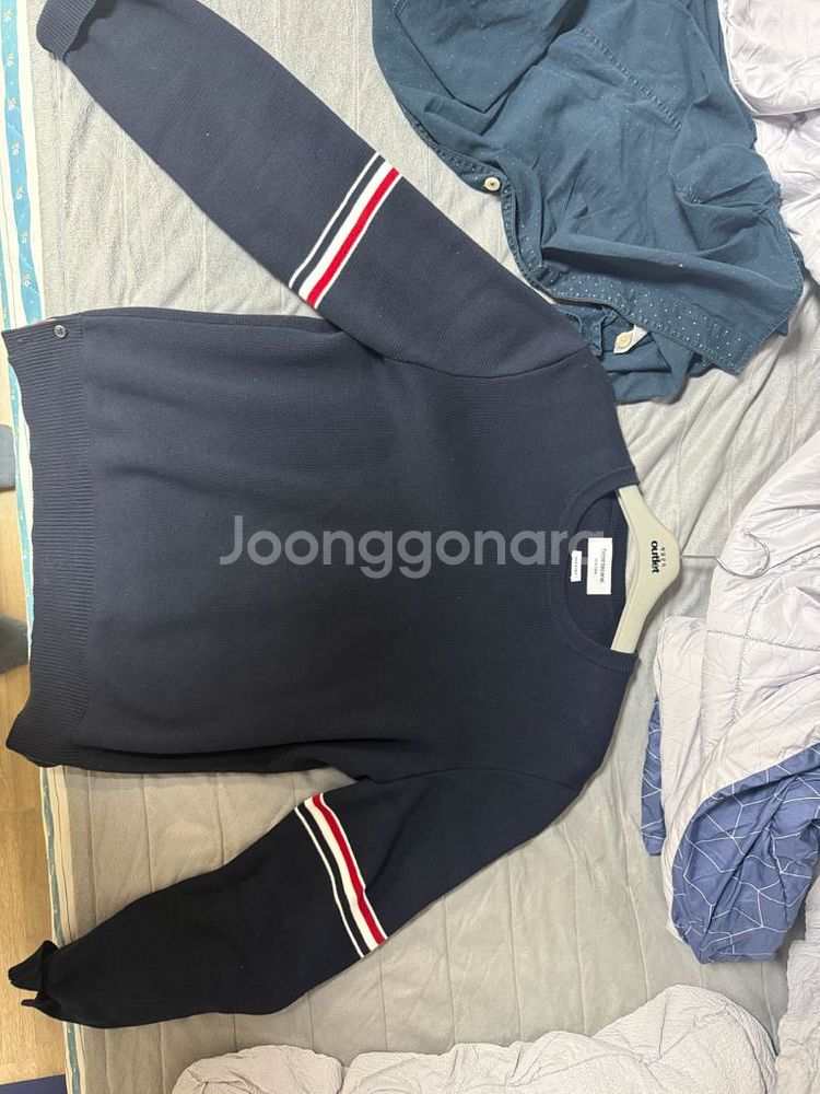 톰브라운 니트 스웨터 (사이즈4)--4