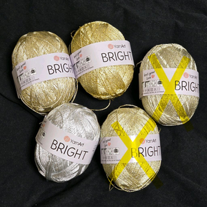 yarnart bright 얀아트 반짝이 뜨개실