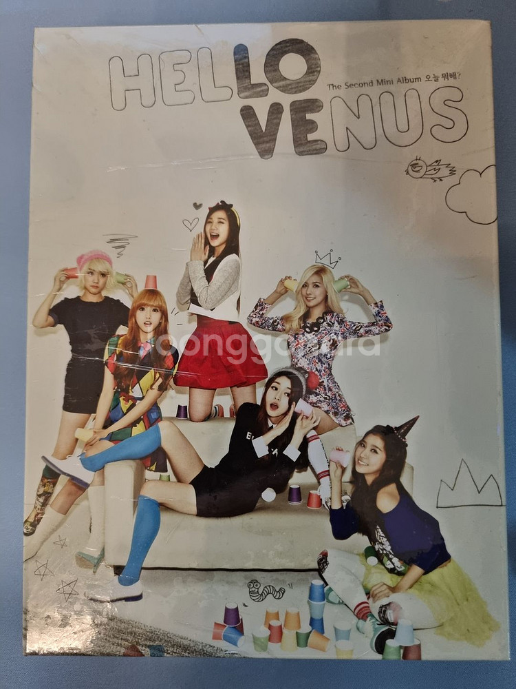 헬로비너스 Hellovenus 2집 앨범 오늘 뭐해 미개봉--0