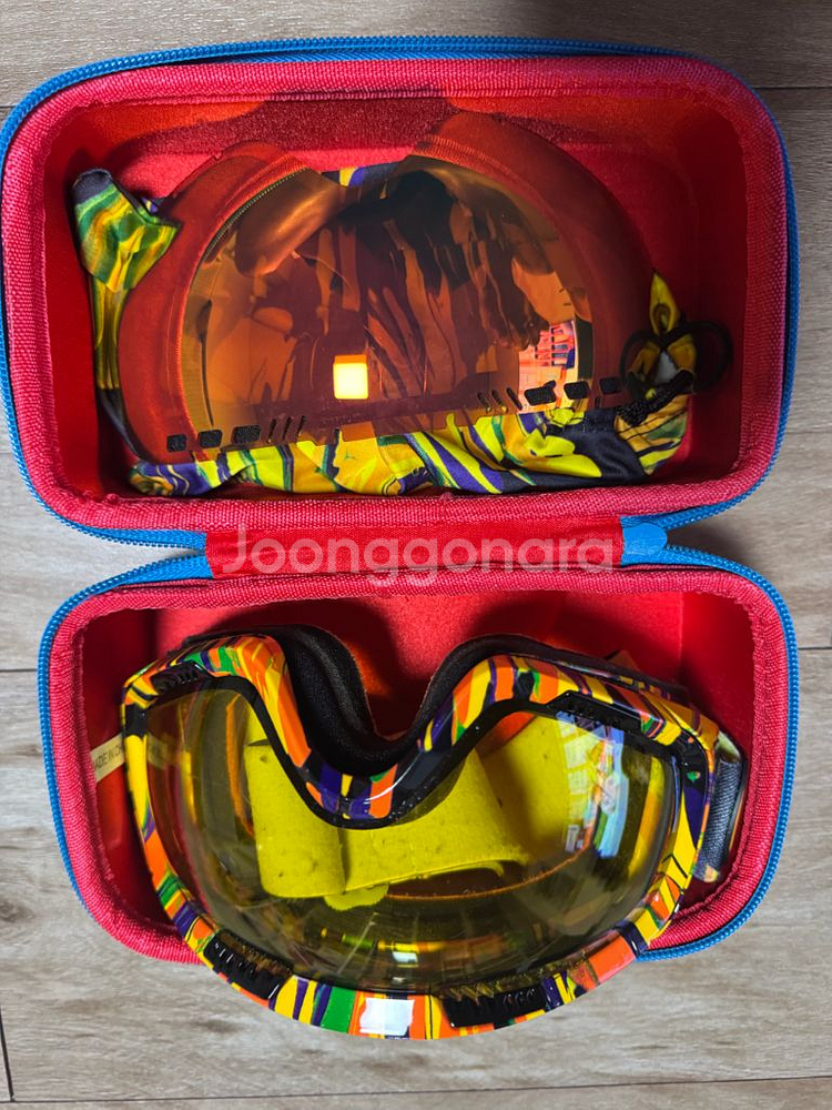 스노우보드 헬멧 과고글--5