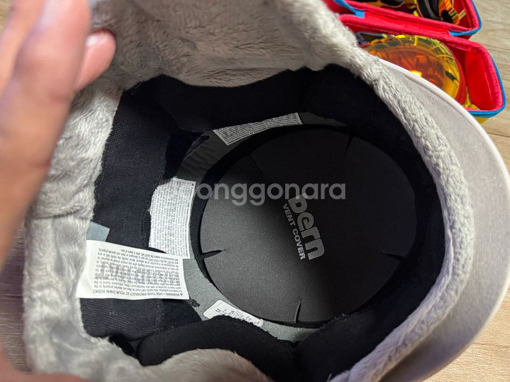 스노우보드 헬멧 과고글--3