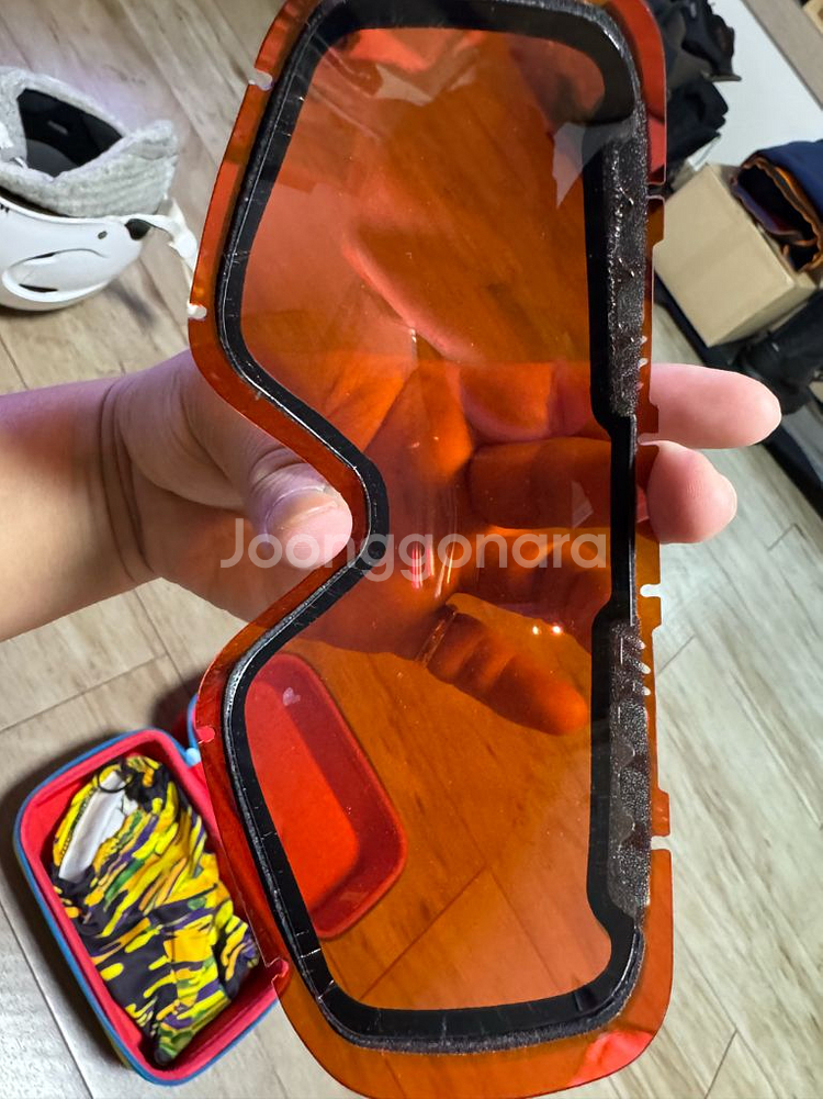 스노우보드 헬멧 과고글--8