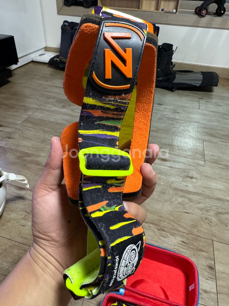 스노우보드 헬멧 과고글--7