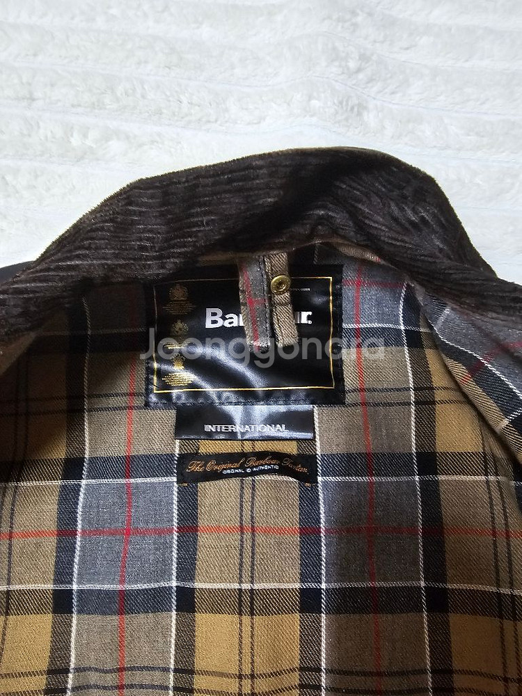 바버 인터네셔널 오리지널 A7 왁스자켓--2