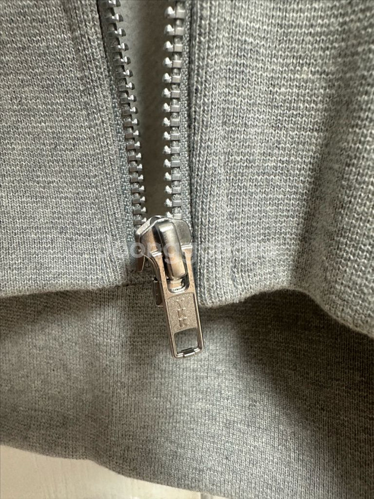 (L) 스투시 후드집업 그레이--5