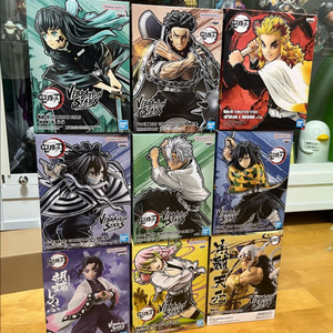 정품 희귀 귀멸의칼날 피규어바이브레이션스타즈 전종 세트