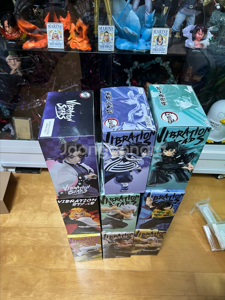 정품 희귀 귀멸의칼날 피규어바이브레이션스타즈 전종 세트--3