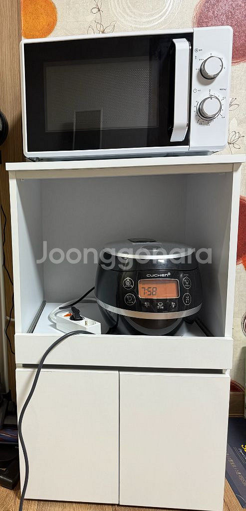 전자레인지 수납장--0